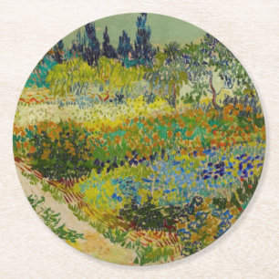Porta-copo De Papel Redondo Vincent Van Gogh Garden em Arles