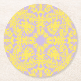 Porta-copo De Papel Redondo violeta