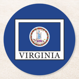 Porta-copo De Papel Redondo Virgínia