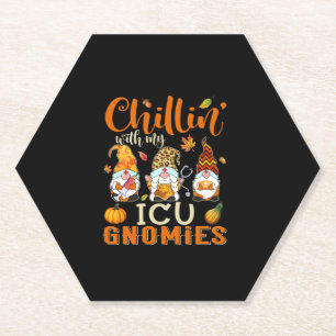 Porta-copo De Papel Relaxando Com Meus Gnomos de UTI Enfermeira Gnome