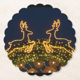 Porta-copo De Papel rena de Natal