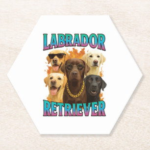 Porta-copo De Papel Retriever Labrador