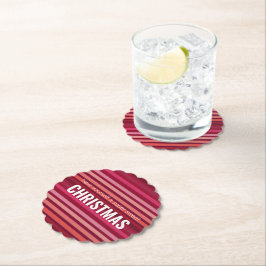 Porta-copo De Papel Rosa e Pêssego da Borda