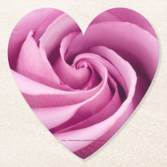 Porta-copo De Papel Rosa Rosa Rosa Rosa Dobrada em Perfeição (Frente)