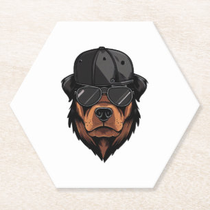 Porta-copo De Papel Rottweiler Gangster