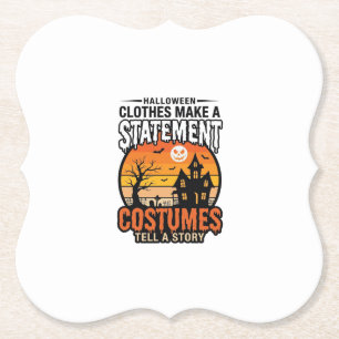 Porta-copo De Papel Roupas de Halloween Vintage T-Shirt Desig