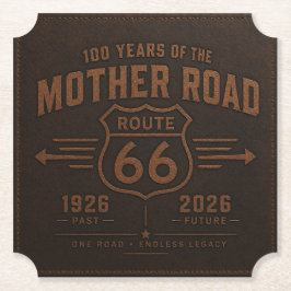 Porta-copo De Papel route 66 Garagem Bar Centennial Shield Arte