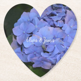 Porta-copo De Papel Roxo Roxo Hidrangea macrofilla