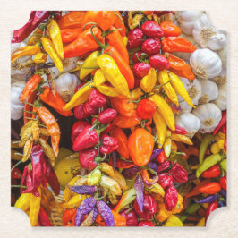 Porta-copo De Papel Sabores mediterrânicos