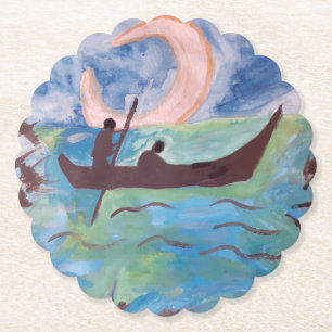 Porta-copo De Papel Sail by Moonlight
