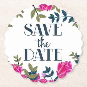 Porta-copo De Papel Salve O Dia Rosas e Pétalas.