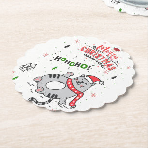 Porta-copo De Papel Saudações de Natal bonitas e Engraçadas