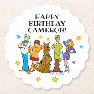 Porta-copo De Papel Scooby-Doo e Gang Birthday