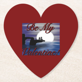 Porta-copo De Papel Seja meu Namorados