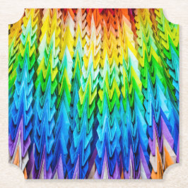 Porta-copo De Papel Senbazuru ou mil gruas origami