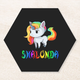 Porta-copo De Papel Shalonda Unicorn
