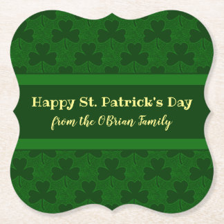 Porta-copo De Papel Shamrock