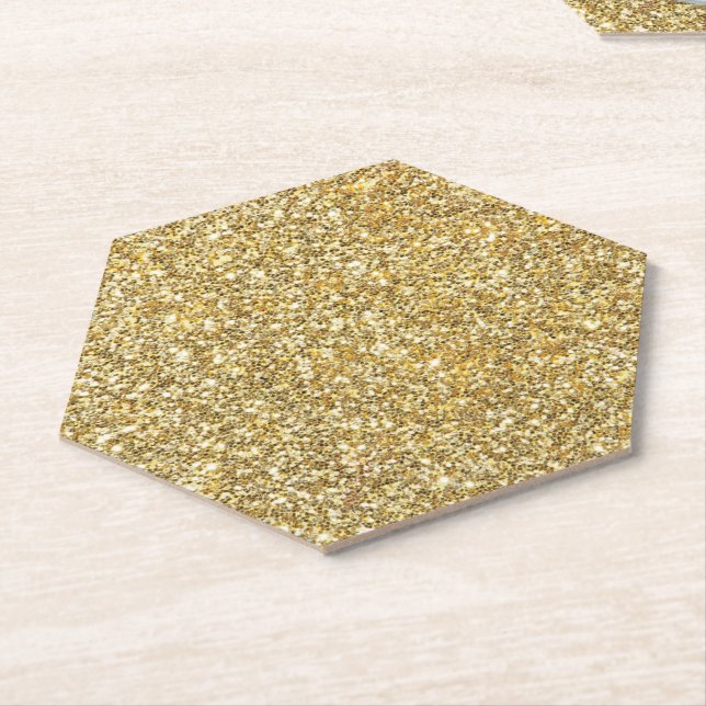 Porta-copo De Papel Silver Stone Gary Dourado Marble Purple Glitter (Angular)