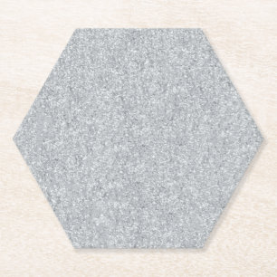 Porta-copo De Papel Silver Stone Gary Dourado Marble Purple Glitter