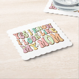 Porta-copo De Papel Sim, Eu Sei Que Pareço Minha Mãe Dia de as mães Gr