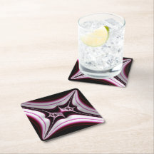 Simetria Fractal Espiosa Preta abstrato