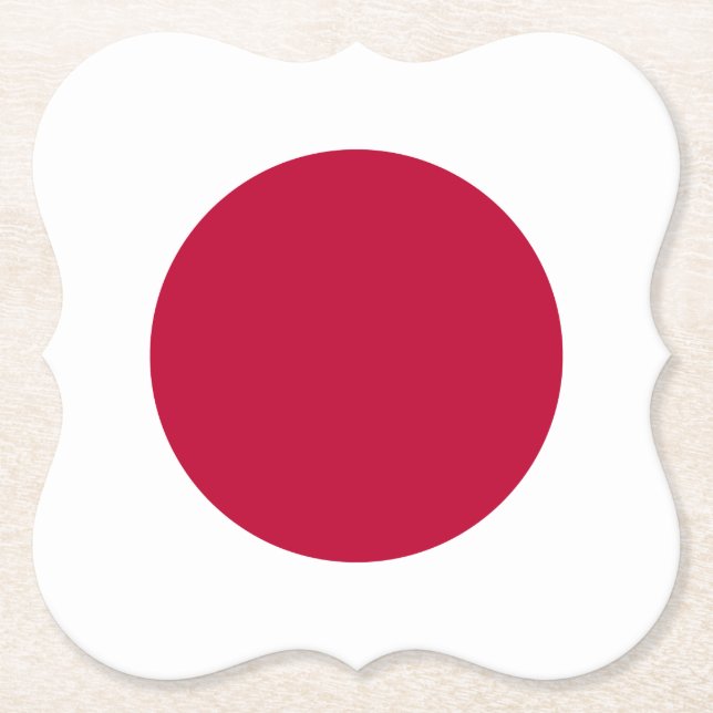 Porta-copo De Papel Sinalizador Japão (Japonês) (Frente)
