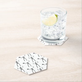 Porta-copo De Papel Skeletons De Halloween, Truque Ou Tratar, Boo