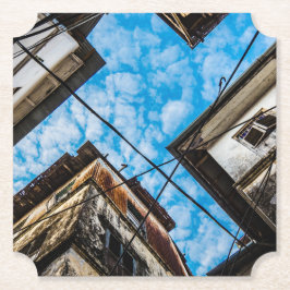 Porta-copo De Papel Sky Over Stonetown, Zanzibar