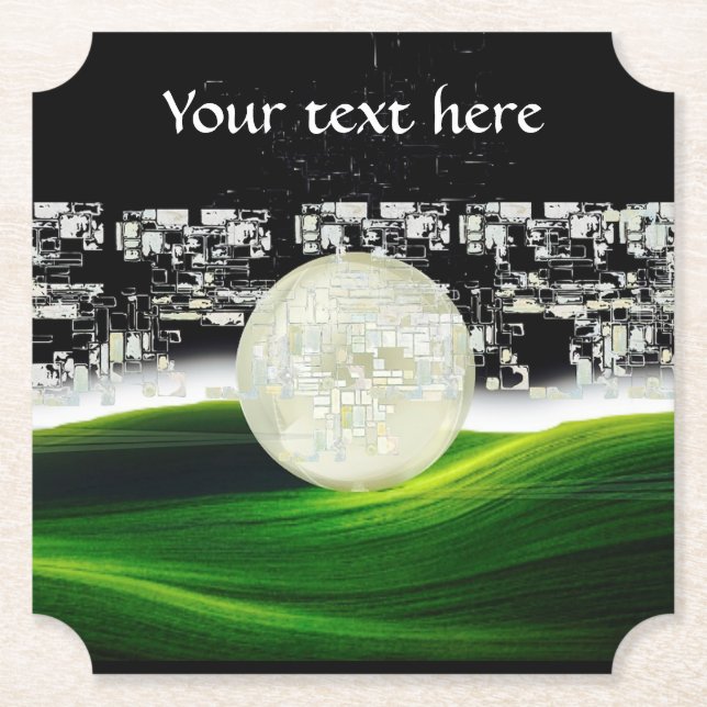 Porta-copo De Papel sobre a Porta copos de papel lua (Frente)