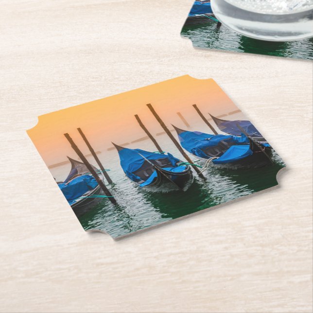 Porta-copo De Papel Sol em Veneza (Angular)