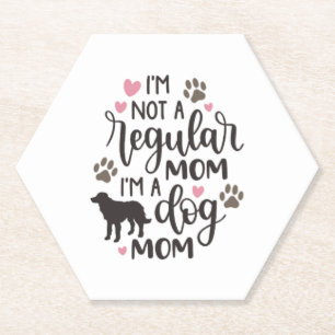 Porta-copo De Papel Sou uma mãe de cão