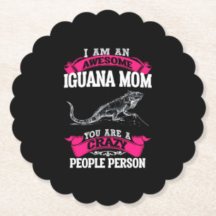 Porta-copo De Papel Sou uma mãe Iguana incrível