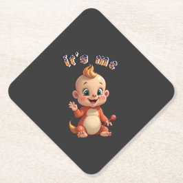 Porta-copo De Papel souriez à la joie de bébé mignonne, et au bonheur.