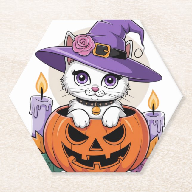 Porta-copo De Papel Spooktacular (Frente)