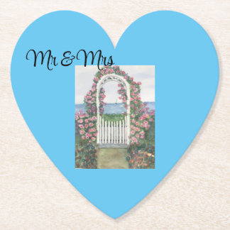 Porta-copo De Papel Sr. & Sra. portas copos de Casamento para convidad