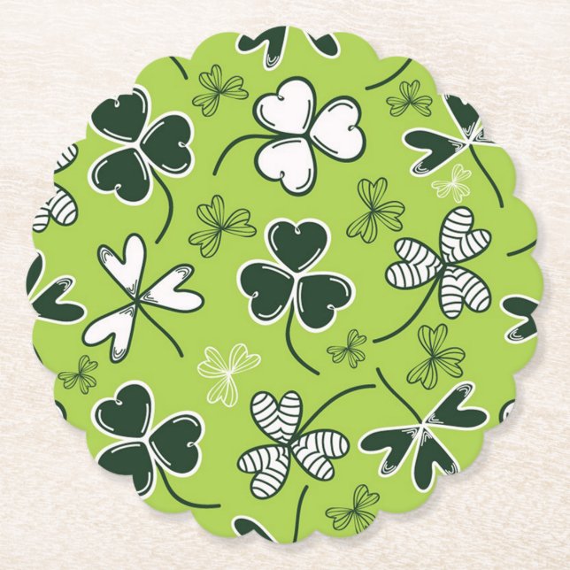 Porta-copo De Papel St Patrick's Day  (Frente)