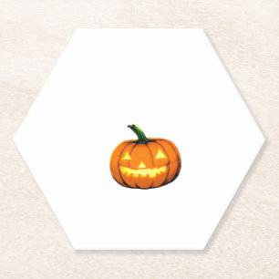 Porta-copo De Papel Starry Night Pumpkin Halloween Van Gogh Thanksgivi