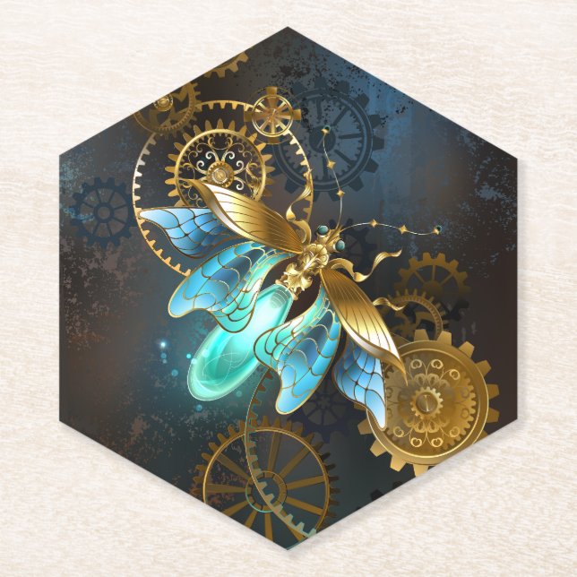 Porta-copo De Papel Steampunk Firefly (Frente)