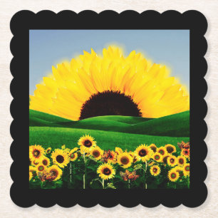 PORTA-COPO DE PAPEL SUNFLOWER HILL