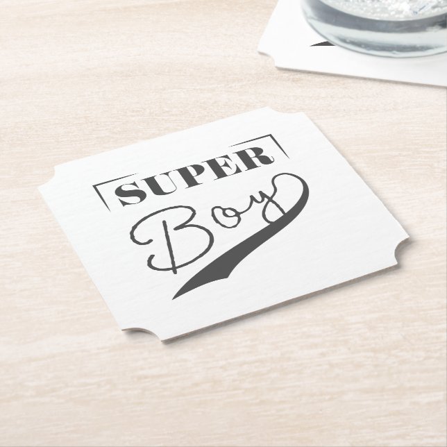 Porta-copo De Papel Super Boy (Angular)