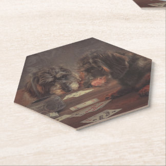 Porta-copo De Papel Super deu teckel onderzetters