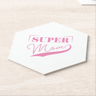 Porta-copo De Papel Super Mãe