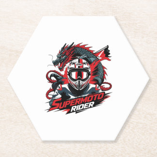 Porta-copo De Papel Super Moto Rider � Motocicleta