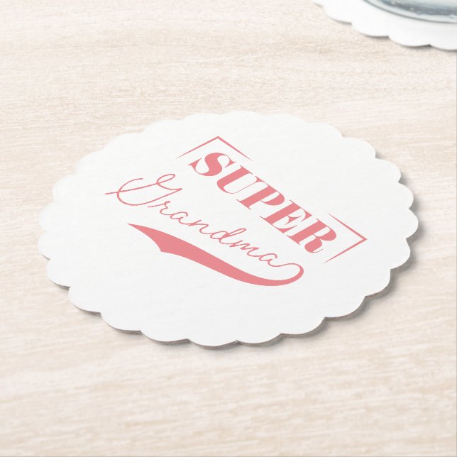 Porta-copo De Papel Super vovó (Angular)