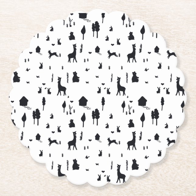 Porta-copo De Papel Sweet winter (Frente)