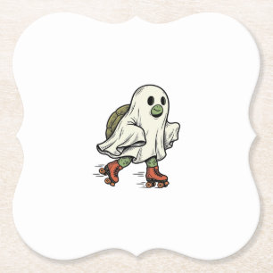 Porta-copo De Papel Tartaruga Fantasma Patins Desenho Vintage Hallowee