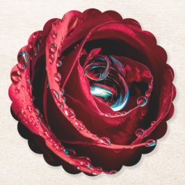 Porta-copo De Papel Tea Rosa