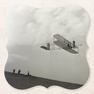 Porta-copo De Papel Teste de Voo de Planador Aviação Irmãos Wright