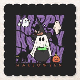 Porta-copo De Papel Testemunhar Divertido | Feliz Halloween Magic & Mi