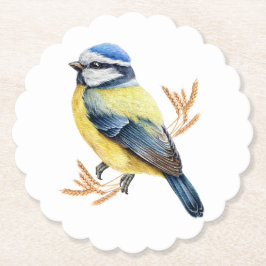 Porta-copo De Papel Trigo e ouro